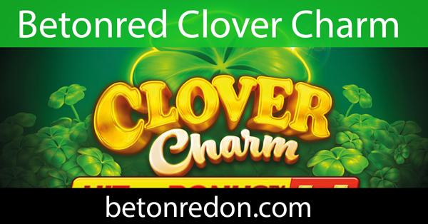Betonred clover charm slotuyla aksiyon taşımaktadır.