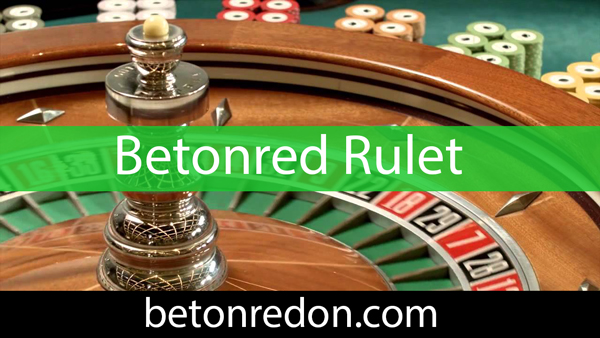 Betonred rulet casino oyunuyla güvenilir yapıdadır.