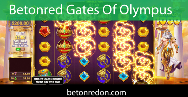 Betonred gates of olympus oyunuyla revaçtadır.